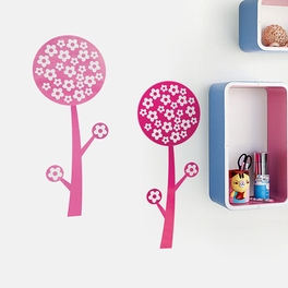 blancho bedding Pink Trees - Wall Decals Stickers Appliques Home Decor