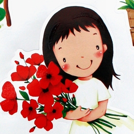 Blancho Bedding Plant Fun-2 - Wall Decals Stickers Appliques Home Decor