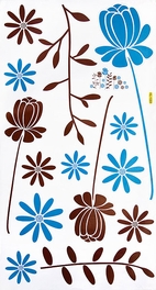 Blancho Bedding Pleasant Flourish - Wall Decals Stickers Appliques Home Decor