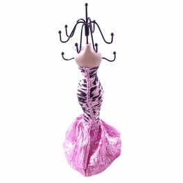 Blancho Bedding [Poland Party] Jewelry Display Holder Figure Stand Pink