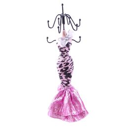 blancho bedding [Poland Party] Jewelry Display Holder Figure Stand Pink