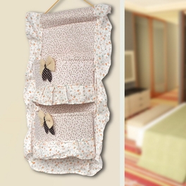 Blancho Bedding [Polka Dot & Allover] Wall Hanging/ Wall Organizers / Wall Baskets / Hanging Baskets (10*17)