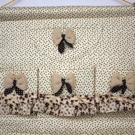 Blancho Bedding [Polka Dot & Allover] Wall Hanging/ Wall Organizers / Wall Baskets / Hanging Baskets (17*19)