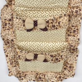 Blancho Bedding [Polka Dot & Allover] Wall Hanging/ Wall Organizers / Wall Baskets / Hanging Baskets (9*29)