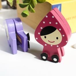 Blancho Bedding [Pretty Doll] - Card Holder / Wooden Clips / Wooden Clamps / Animal Clips