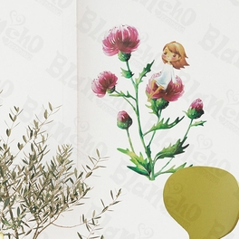 blancho bedding Pretty Flowers - Wall Decals Stickers Appliques Home Decor