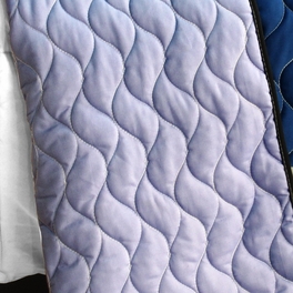 Blancho Bedding [Purple Butterfly] 3PC Vermicelli - Quilted Patchwork Quilt Set (Full/Queen Size)