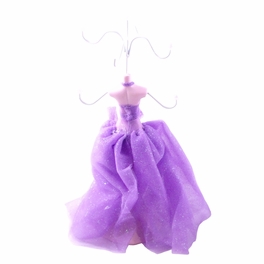 Blancho Bedding [Purple Dress Collection] Jewelry Display Holder Figure Stand Purple