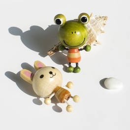 Blancho Bedding [Rabbit & Frog] - Refrigerator Magnets / Animal Magnets