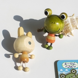Blancho Bedding [Rabbit & Frog] - Refrigerator Magnets / Animal Magnets