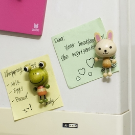 Blancho Bedding [Rabbit & Frog] - Refrigerator Magnets / Animal Magnets