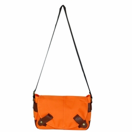 blancho bedding [Rain Sun] Stylish Orange An Adjustable Strap Bag Handbag Purse