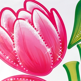 Blancho Bedding Red Lotus - Wall Decals Stickers Appliques Home Decor