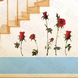 blancho bedding Redness Rose - X-Large Wall Decals Stickers Appliques Home Decor