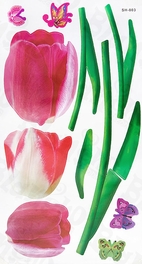 Blancho Bedding Romantic Flowers - Wall Decals Stickers Appliques Home Decor