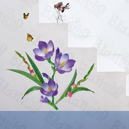 blancho bedding Romantic Purple - Wall Decals Stickers Appliques Home Decor