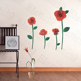 blancho bedding Romantic Rose - Wall Decals Stickers Appliques Home Decor
