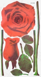 Blancho Bedding Ruddy Rose 1 - Wall Decals Stickers Appliques Home Decor