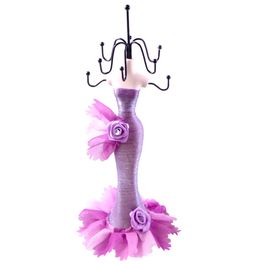 blancho bedding [Runway Show] Jewelry Display Holder Figure Stand Lavender