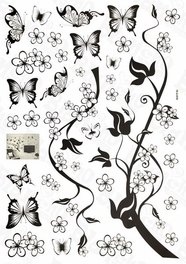 Blancho Bedding Sakura Sake - Large Wall Decals Stickers Appliques Home Decor