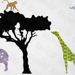 Blancho Bedding Savanna - Hemu Wall Decals Stickers Appliques Home Decor 12.6 BY 23.6 Inches