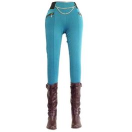 blancho bedding [Sea] Fashion Women's Legging New Novelty Footless Tights Skinny Pants Stretch Pants One Size