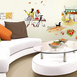 blancho bedding Shall We?-4 - Wall Decals Stickers Appliques Home Decor