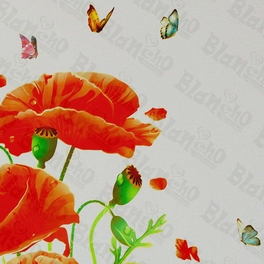 Blancho Bedding Showy Flower - Wall Decals Stickers Appliques Home D¨¦cor