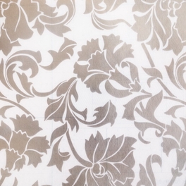 Blancho Bedding Silver Peony - Self-Adhesive Embossed Window Film Home Decor(Roll)