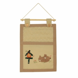 blancho bedding [Sleeping Rabbit] Ivory/Wall Hanging/Wall Organizers/Wall Pocket/Hanging Baskets (12*15)