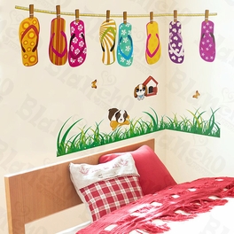 blancho bedding Slipper Party - Wall Decals Stickers Appliques Home Decor