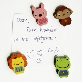 Blancho Bedding [Smile Animals-2] - Refrigerator Magnets / Animal Magnets