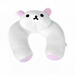 Blancho Bedding [Snow Bear] Neck Cushion / Neck Pad (12 By 12 Inches)