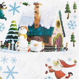 Blancho Bedding Snow World - Large Wall Decals Stickers Appliques Home Decor