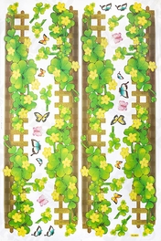 Blancho Bedding Spring Fence - X-Large Wall Decals Stickers Appliques Home Decor
