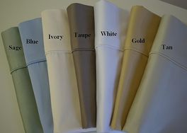 blancho bedding Standard pair of Solid Pillow cases 450 Thread count Egyptian cotton