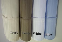 blancho bedding Standard pair of Stripe Pillow cases 1000 Thread count Egyptian cotton