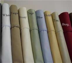 blancho bedding Standard Pair Pillow Cases 600 Thread count Soild Egyptian cotton