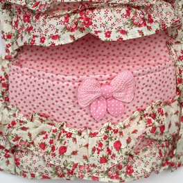 Blancho Bedding [Star Shape & Allover] Pink/Wall Hanging/ Baskets /Wall Organizers/ Hanging Baskets (9*17)