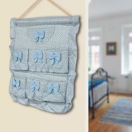Blancho Bedding [Star Shape] Blue/Wall Hanging/Wall Baskets /Wall Organizers/Hanging Basket/Baskets (18*19)