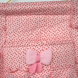 Blancho Bedding [Star Shape] Pink/Wall Hanging/ Wall Baskets /Wall Organizers/Hanging Baskets/Baskets (9*17)