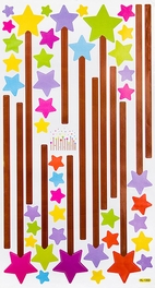 Blancho Bedding Star Sky - Wall Decals Stickers Appliques Home Decor