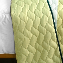 Blancho Bedding [Stella Wish] 3PC Vermicelli-Quilted Patchwork Quilt Set (Full/Queen Size)