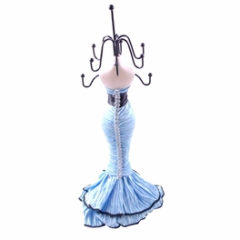 Blancho Bedding [Stylish Draft] Jewelry Display Holder Figure Stand Light Blue