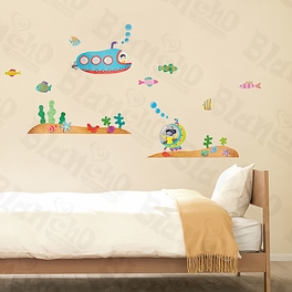 blancho bedding Submarine - Large Wall Decals Stickers Appliques Home Decor