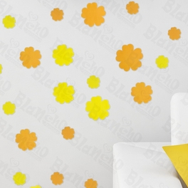 Blancho Bedding Summer Flowers - Large Wall Decals Stickers Appliques Home Decor