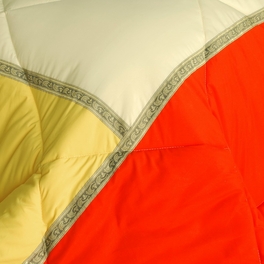 Blancho Bedding [Summer Sunrise] Quilted Patchwork Down Alternative Comforter Set (Twin Size)