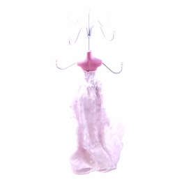 Blancho Bedding [Summer White Party] Jewelry Display Holder Figure Stand White