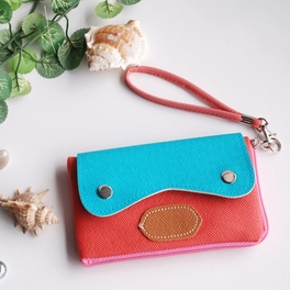 blancho bedding [Sun and Sky] Colorful Leatherette Mobile Phone Pouch Cell Phone Case Clutch Pouch
