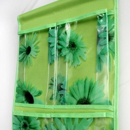 Blancho Bedding [Sunflowers] Green/Wall Hanging/ Wall Organizers /Baskets/ Hanging Baskets (10*23)